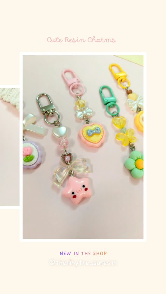 Pastel Resin Charm